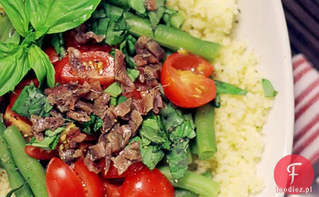 Anchois, Pomidory I Fasola Szparagowa Kuskus