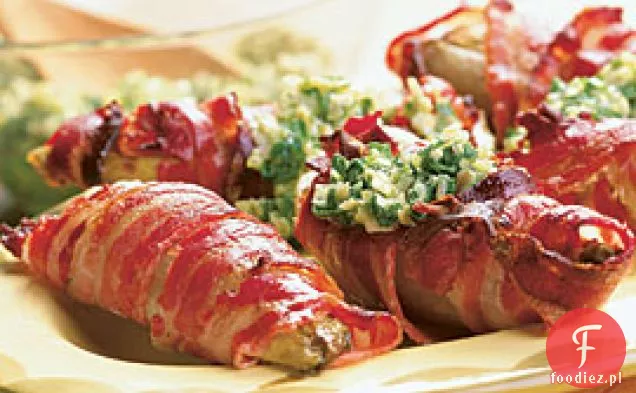 Grillowana Lub Pieczona Endywia Z Pancettą I Salsą Verde