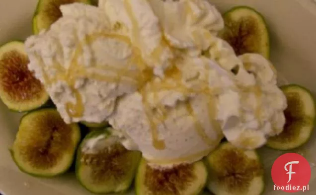 Karmelowe figi i lody