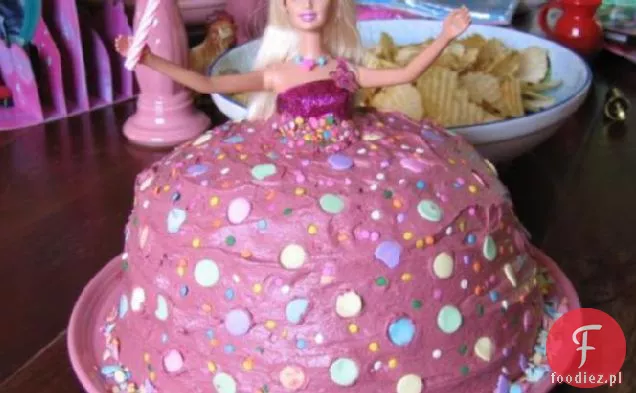 Tort Urodzinowy Barbie