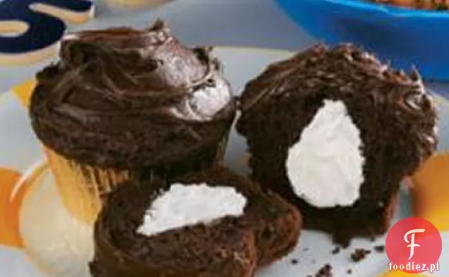 Kremowe Center Cupcakes