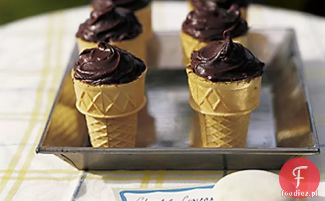 Chocolate Cupcake Cones