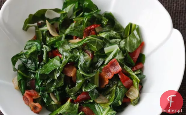 Jabłecznik duszony z szynką