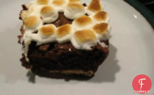 S ' mores Brownie Squares