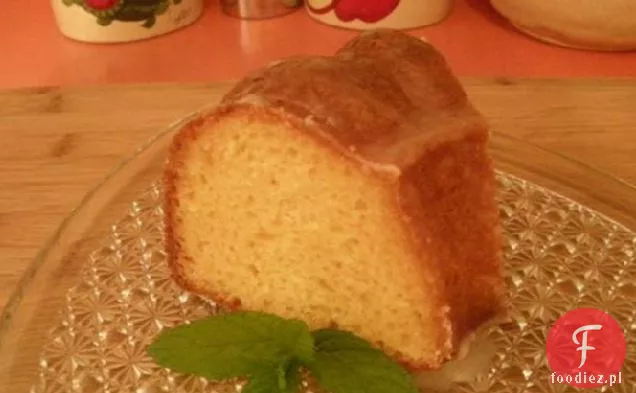 Busy Day Lemon Glazed Pound Cake