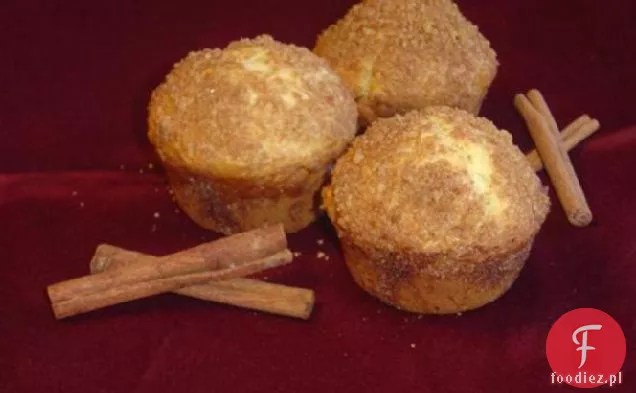 Muffiny Z Kwaśną Śmietaną Cynamonowo-Orzechowe