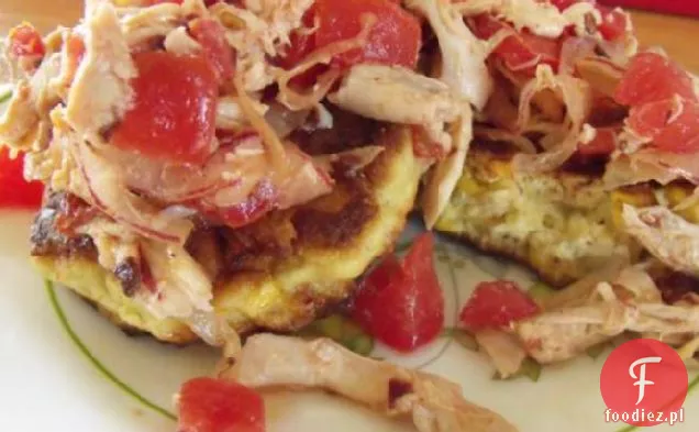 Smoky Chicken Corn Cakes