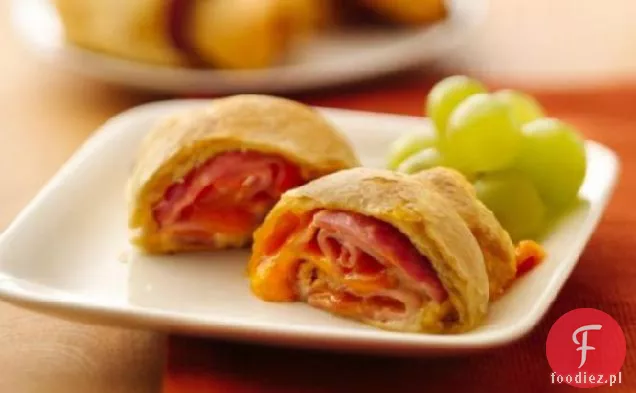 Ham & Cheese Crescent Roll Ups