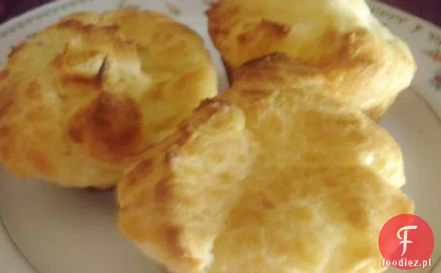 Ptysie mniszki ze śmietaną