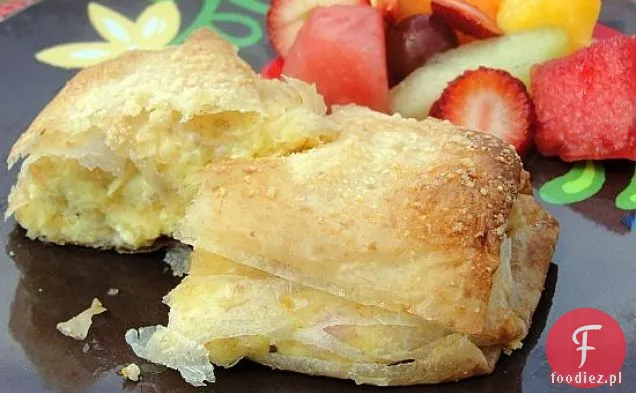 Marokańskie ciasto z kurczakiem i jajkiem (Bisteeya/B ' Tilla)