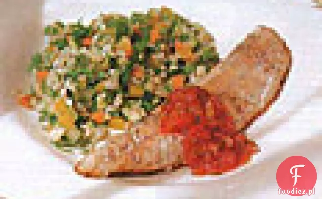 Grillowana Makrela Z Pikantnym Dżemem Pomidorowym