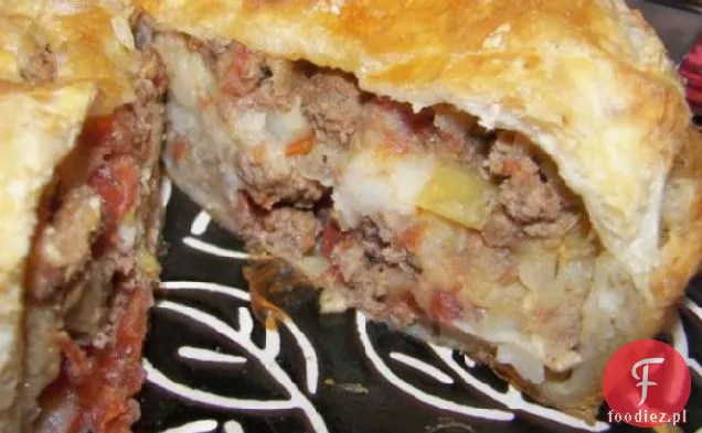 Tradycyjne Angielskie Beef & Potato Picnic Paies-Pasties