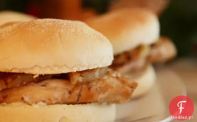 Łatwe Hamburgery Z Kurczaka Teriyaki