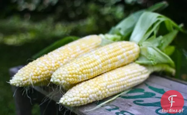 Grillowana Sałatka Z Kukurydzy I Awokado Z Limonką I Bazylią