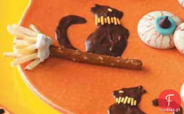 Flying Broomstick Cats