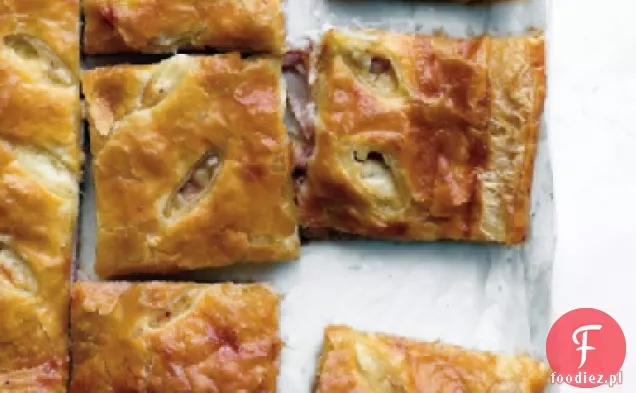 Tarta z szynką i serem
