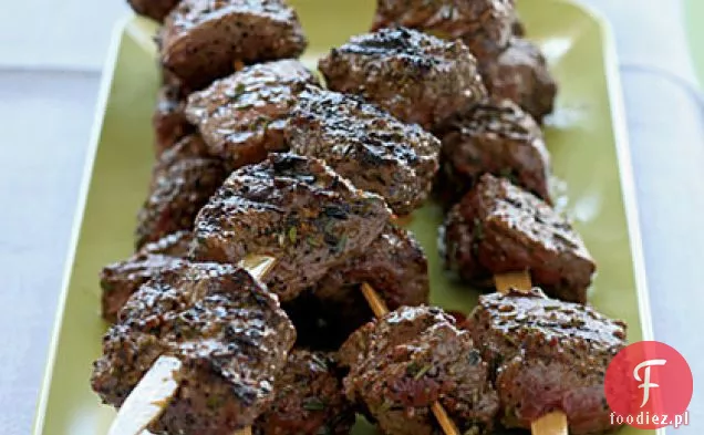 Bison Ribeye Kebabs