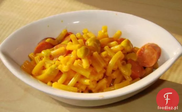Easy Mac N Cheese Z Hot Dogami