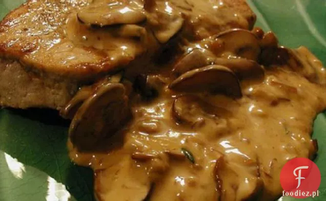 Pig ' n ' Shrooms (medaliony wieprzowe z sosem grzybowym)