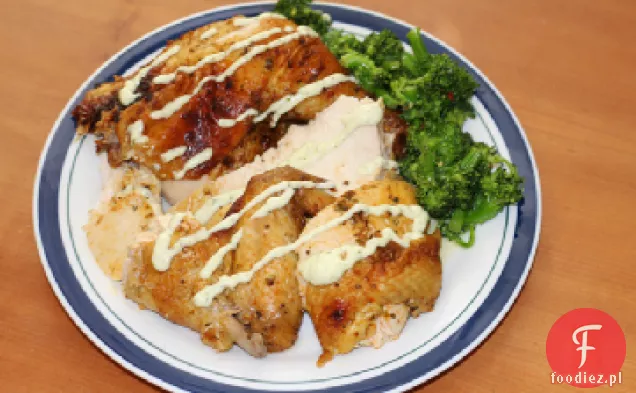 Pieczony W Piekarniku Kurczak Pomarańczowy