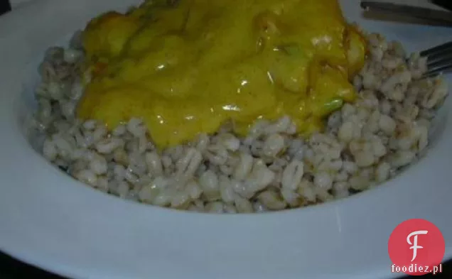 Kurczak z Curry i sosem cytrynowym