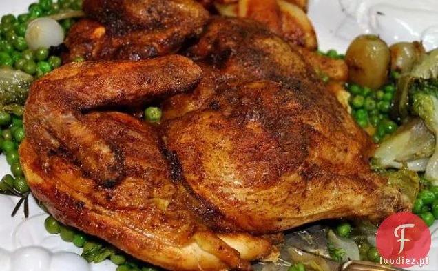 Grillowany kurczak z Curry i kminkiem