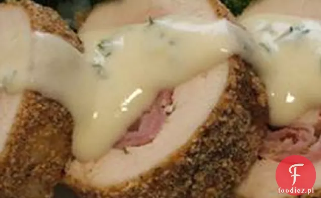 Łatwy Pieczony Kurczak Cordon Bleu