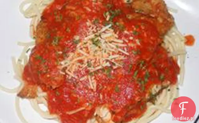 Patelnia Campbella kurczak parmezan