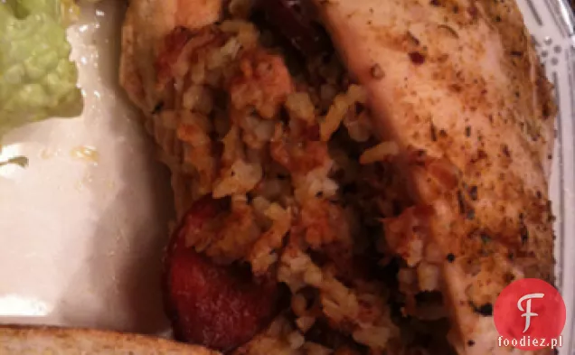 Chipotle Nadziewane Piersi Z Kurczaka