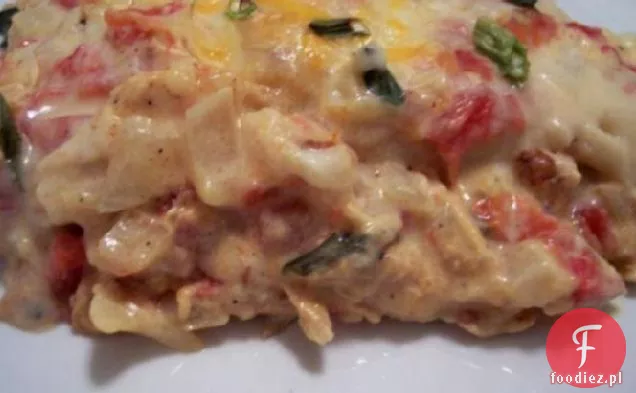 Sour Cream Chicken Enchiladas