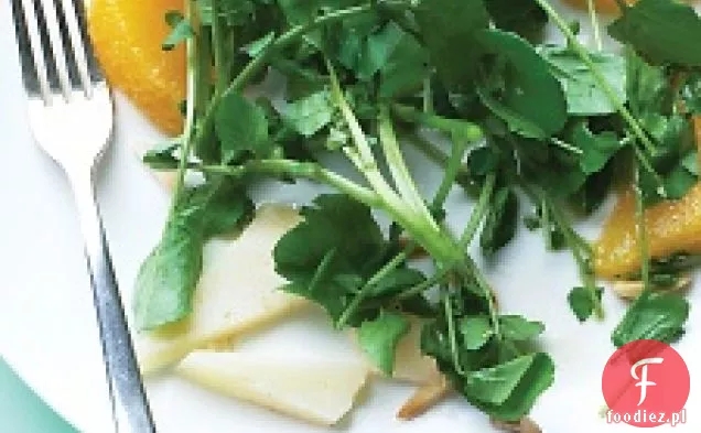 Sałatka Z Rukoli Z Manchego I Pomarańczą