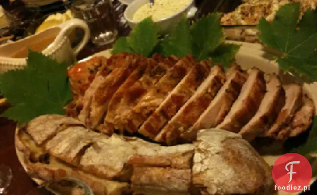 Pieczone Plastry Indyka Z Szybkim Aioli (Majonez Czosnkowy)