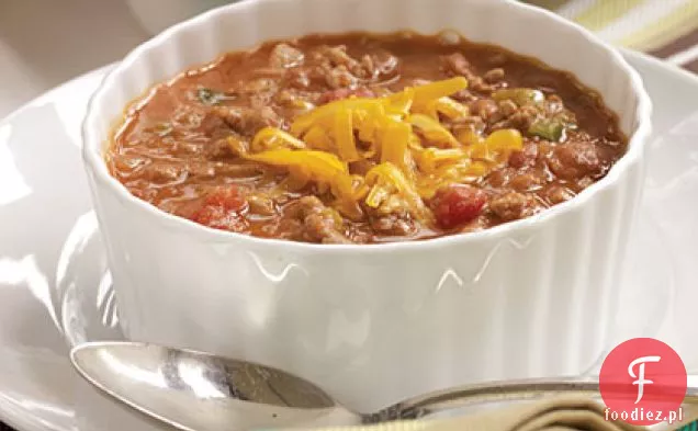 Pikantny Chipotle-Indyk Chili