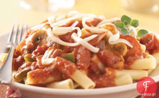 Kremowo-serowy makaron z serem