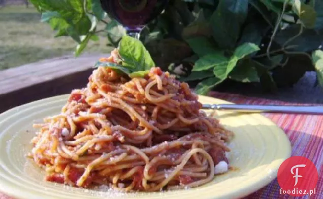 Pasta Al Pomodoro (Tia 's Take on Basta Pasta' s Recipe)