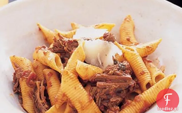 Ragu wołowe z makaronem
