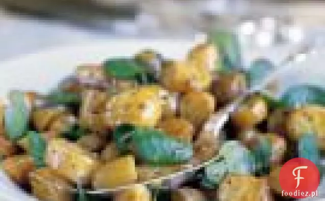 Sałatka Ziemniaczana Z Rukolą I Winegretem Balsamicznym