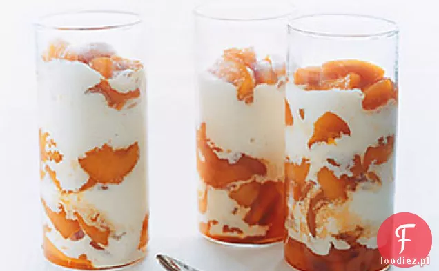 Brandied Peach Parfaits