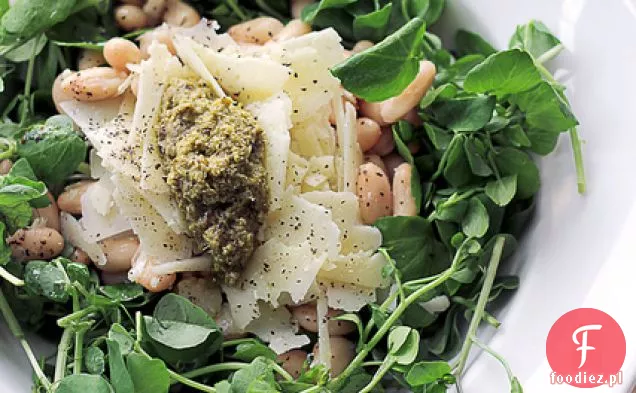 Ser Pecorino, Zielone Pesto I Fasola Cannellini