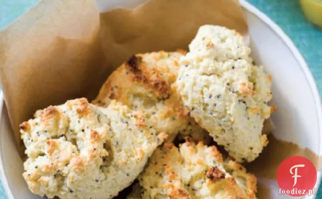 Bezglutenowe i bezcukrowe bułeczki z cytryną i makiem