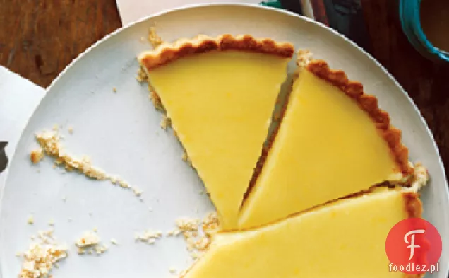 Tarta z twarogiem cytrynowym z oliwą z oliwek