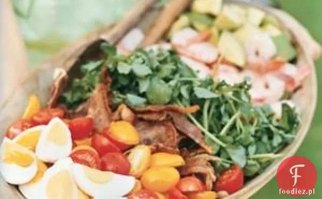 Sałatka Cobb Z Czosnkiem Vinaigrette