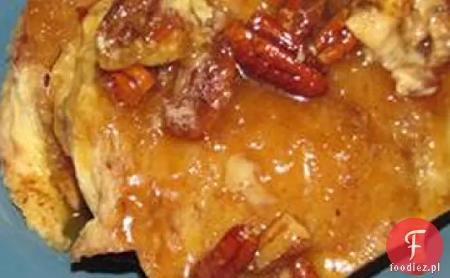 Pieczone W Piekarniku Tosty Francuskie Z Karmelem