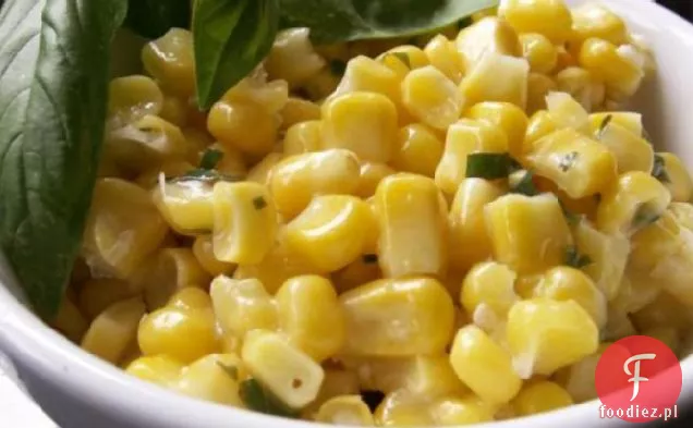 Masło bazyliowo-limonkowe do kukurydzy na kolbie