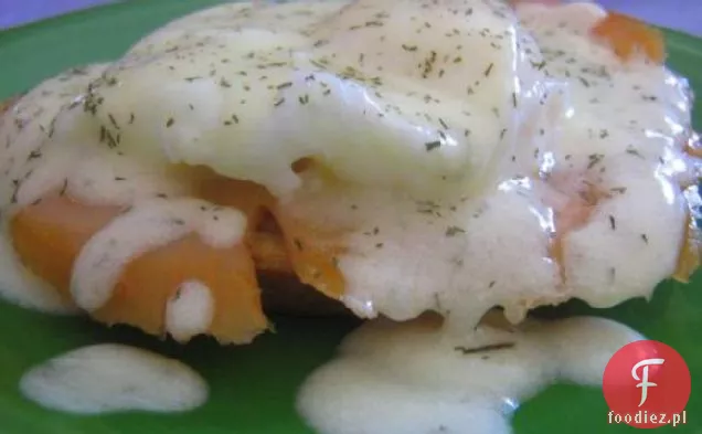 Lox Eggs Benedict for Manbeasts