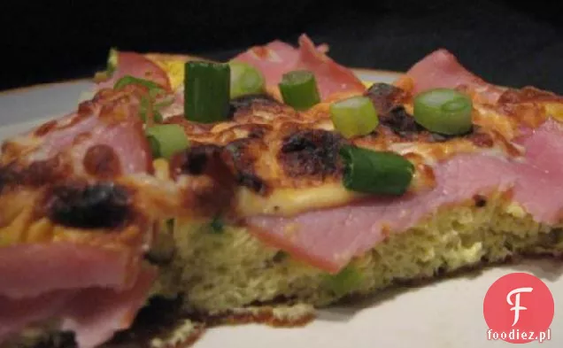 Szwajcarski kanadyjski boczek i jajka