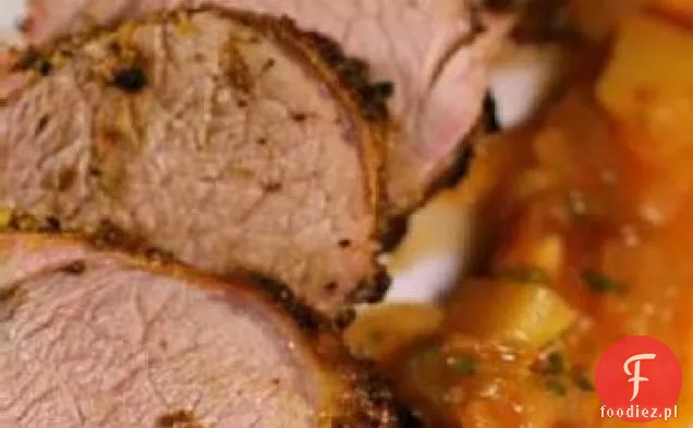 Grillowane kotlety z polędwicy wieprzowej z polędwicą klonową Chili