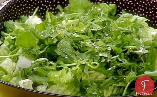Sałatka z rukoli z sosem limonkowym