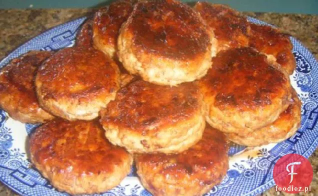 Honey Soy Glazed Chicken Burgers / Rissoles