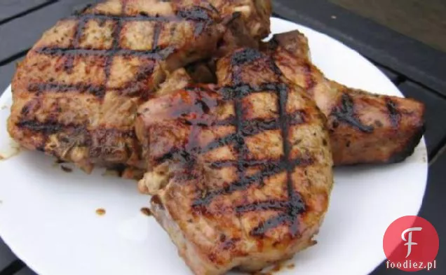 Grillowane Kotlety Wieprzowe Z Grilla